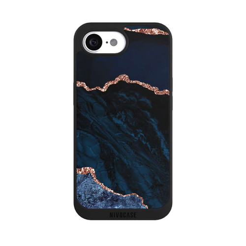 Apple iPhone 16e NIVOpure Marbre Bleu Nuit