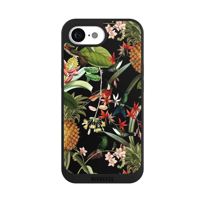 iPhone 16e NIVOpure Exotische Blumen Paradiesvogel