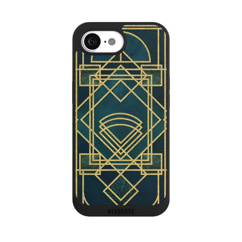 Apple iPhone 16e NIVOpure Art Deco Quadrat