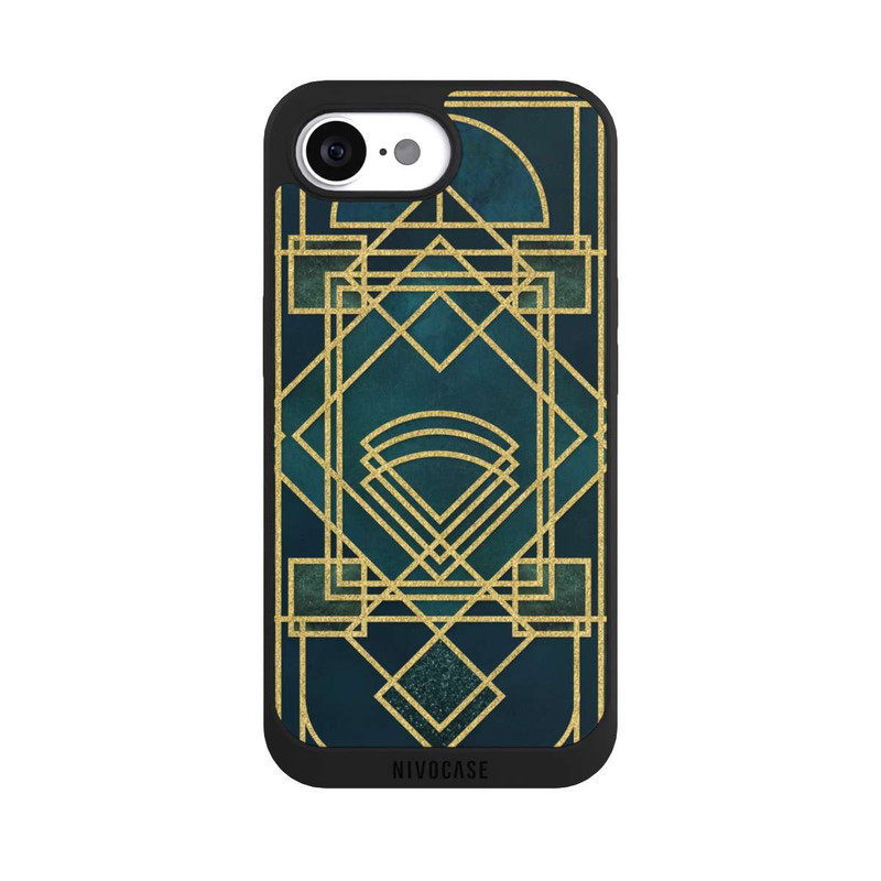 iPhone 16e NIVOpure Art Deco Square Big