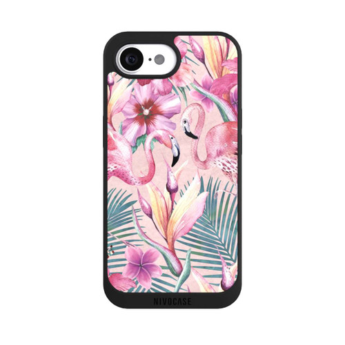 Apple iPhone 16e NIVOpure traumhafte Flamingos