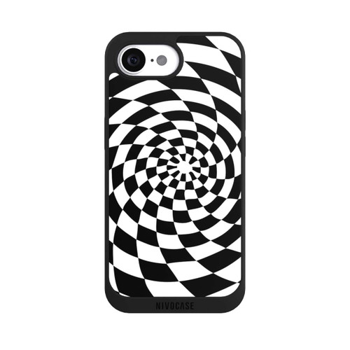 Apple iPhone 16e NIVOpure Schwarz-Weiß Illusion