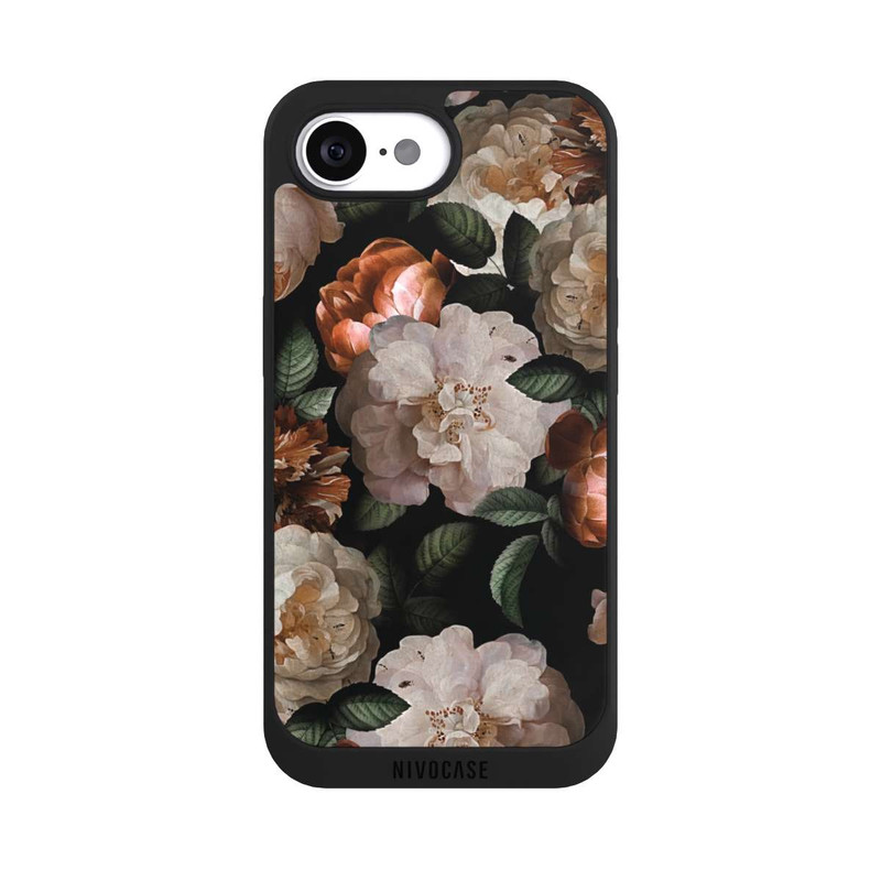iPhone 16e NIVOpure Copper Roses Wallpaper