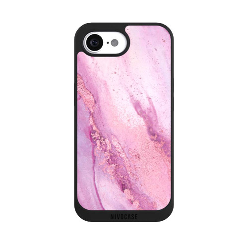 Apple iPhone 16e NIVOpure Lila Marmorwand