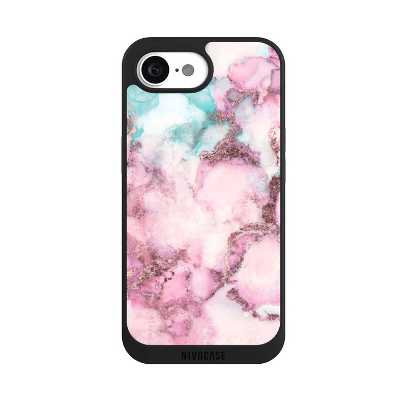 iPhone 16e NIVOpure Pink Swirl Ink