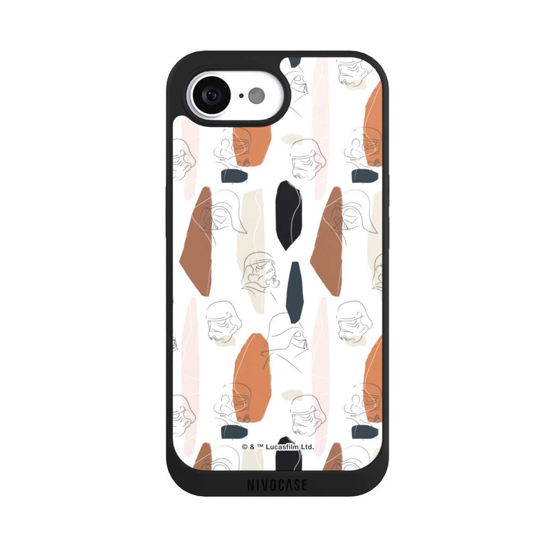 iPhone 16e NIVOpure Dunkle Seite Line Art