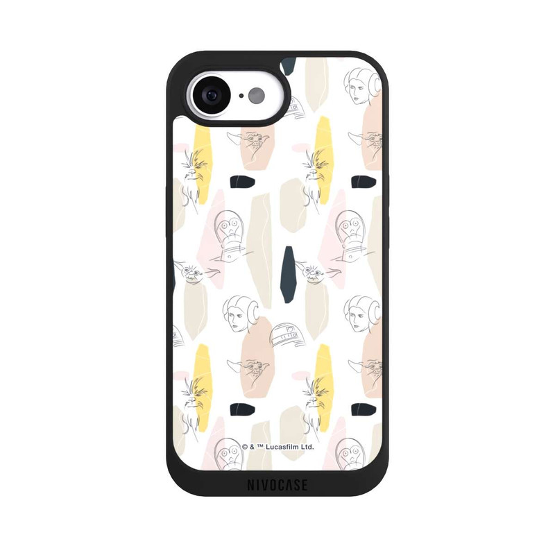 iPhone 16e NIVOpure Bright Side Line Art