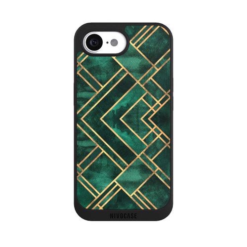 Apple iPhone 16e NIVOpure Green Blocks