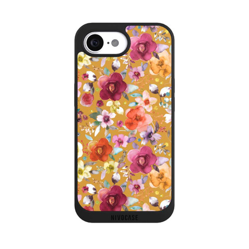 Apple iPhone 16e NIVOpure Bouquets de fleurs printanières moutarde