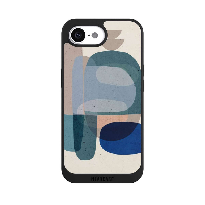 iPhone 16e NIVOpure Pierres n° 3 Bleu