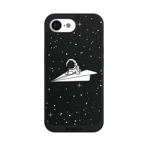 Apple iPhone 16e NIVOpure Astronaut Paper Plane Comic