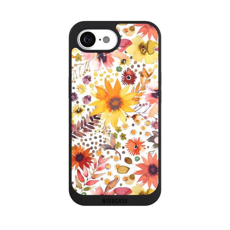 iPhone 16e NIVOpure Fleurs d'aquarelle florale