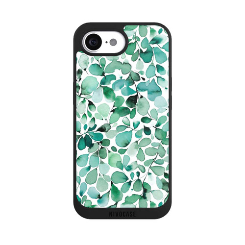 Apple iPhone 16e NIVOpure Watercolor Pattern Leaffy Leaves