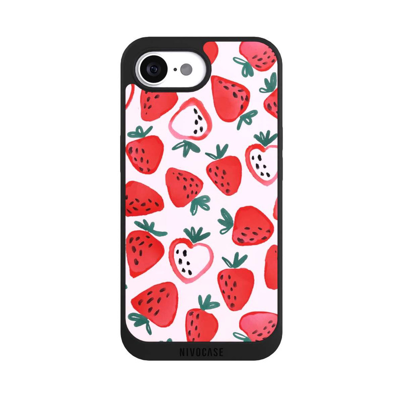iPhone 16e NIVOpure L'amour des fraises 1