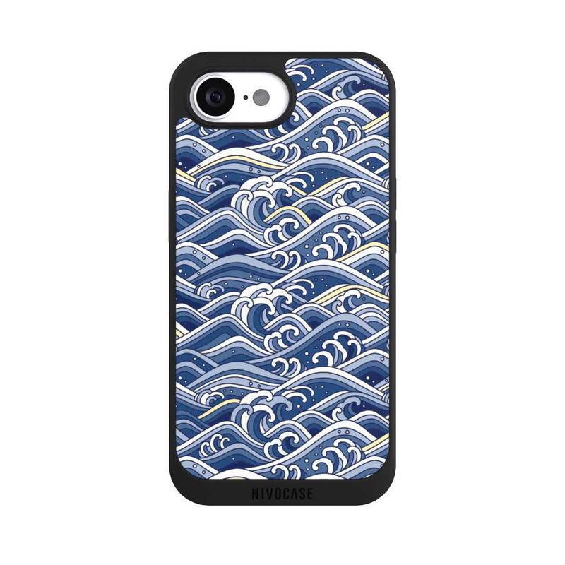 iPhone 16e NIVOpure Oriental Wave Kanagawa