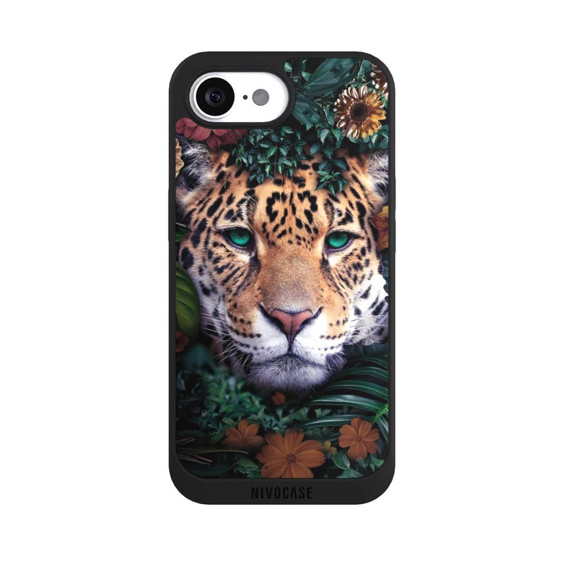 iPhone 16e NIVOpure Jaguar im Dschunglegrün