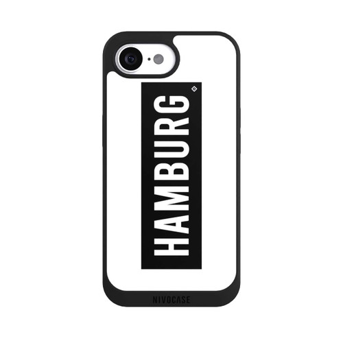Apple iPhone 16e NIVOpure HSV Hamburg Schwarz Weiss