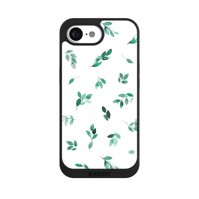 iPhone 16e NIVOpure Herbstblätter grüner Eukalyptus