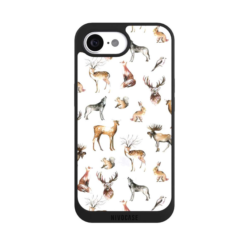 iPhone 16e NIVOpure Woodland Winter Animals