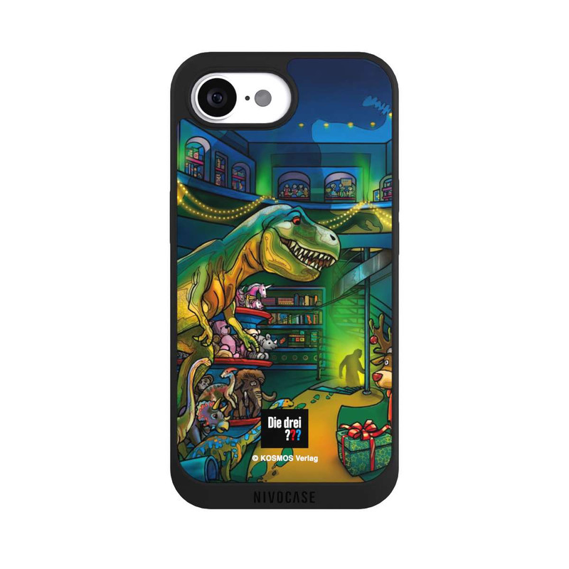 iPhone 16e NIVOpure Die Drei Fragezeichen Dino