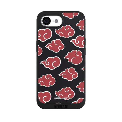 Apple iPhone 16e NIVOpure Akatsuki Pattern Noir Big
