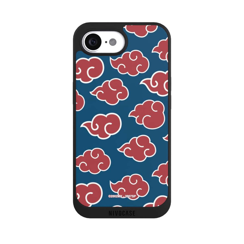 iPhone 16e NIVOpure Akatsuki Pattern Blue