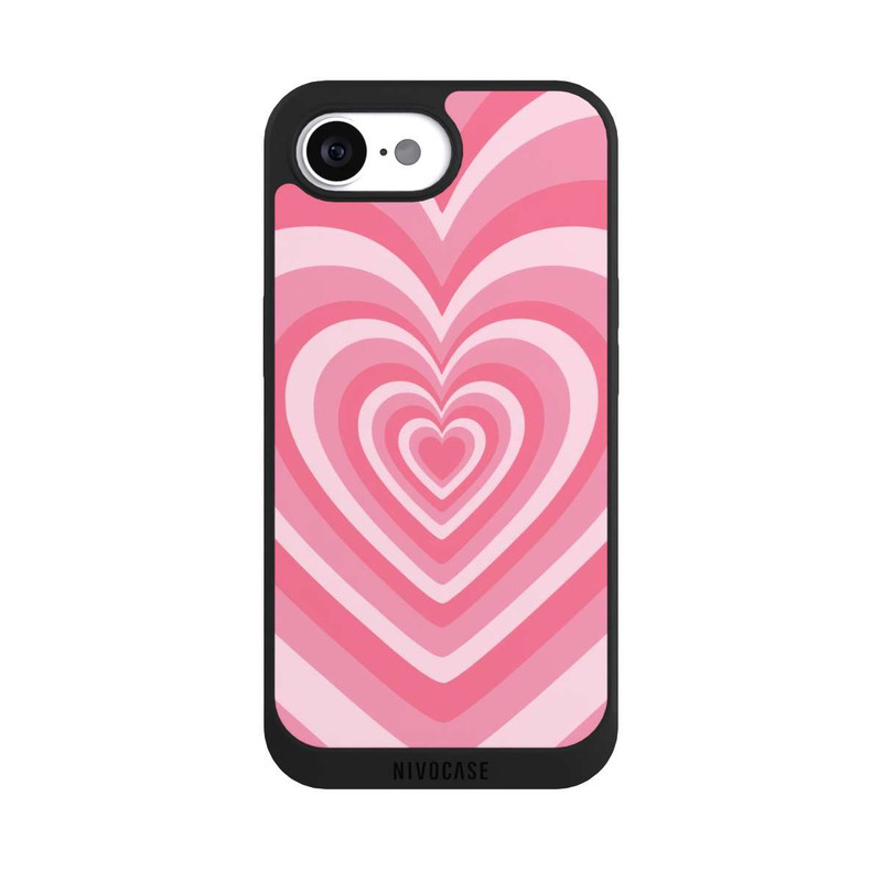 iPhone 16e NIVOpure Beating Comic Heart Rose