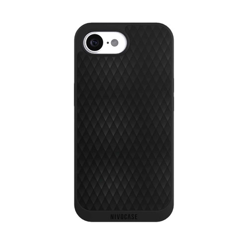 Apple iPhone 16e NIVOpure Peau de Serpent Noire