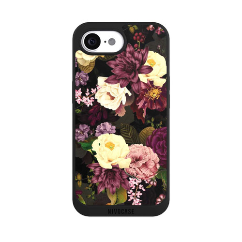 Apple iPhone 16e NIVOpure Fleurs Sombres &amp; Abeilles