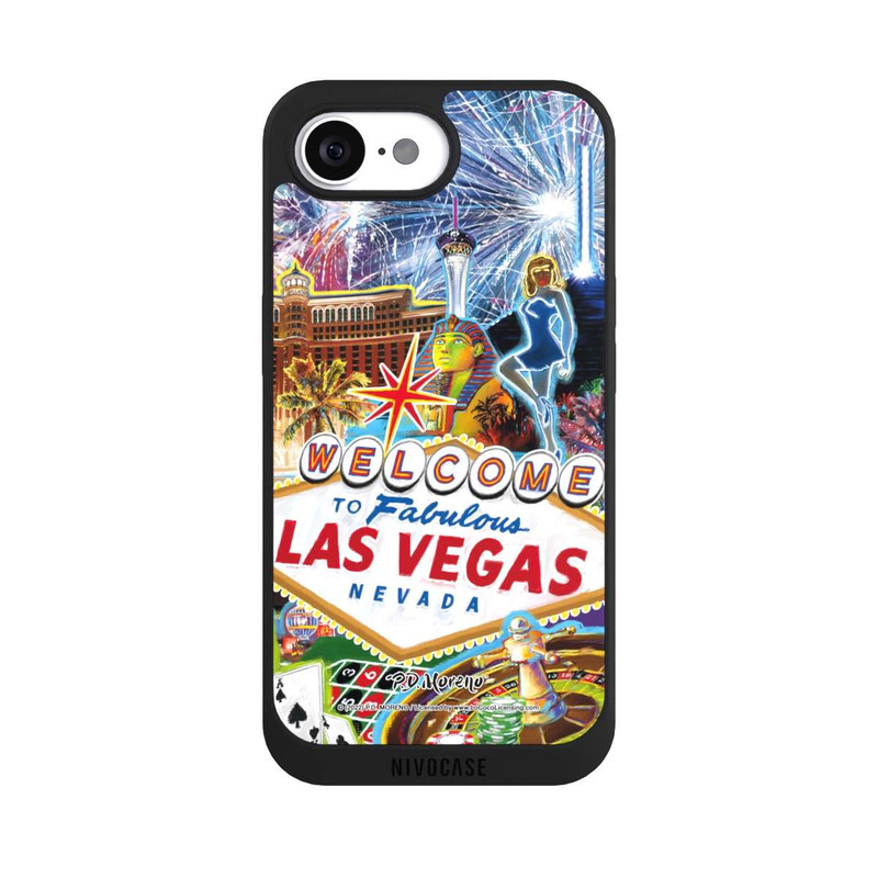 iPhone 16e NIVOpure Las Vegas Art By P.D. Moreno