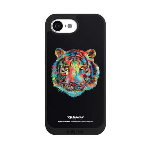 Apple iPhone 16e NIVOpure Tiger Art By P.D. Moreno
