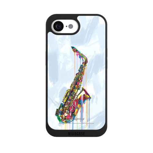 Apple iPhone 16e NIVOpure Saxophone Art By P.D. Moreno