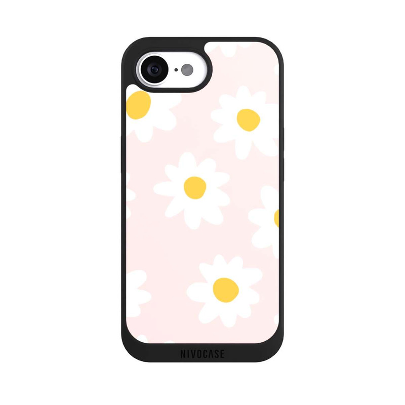iPhone 16e NIVOpure Flowers Retro Apricot