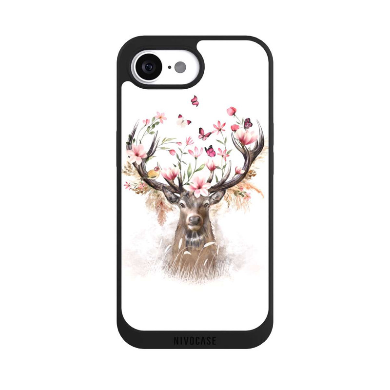 iPhone 16e NIVOpure Cerf & Fleurs