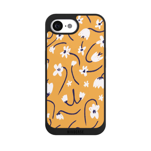 Apple iPhone 16e NIVOpure Pattern Petites Fleurs Jaunes