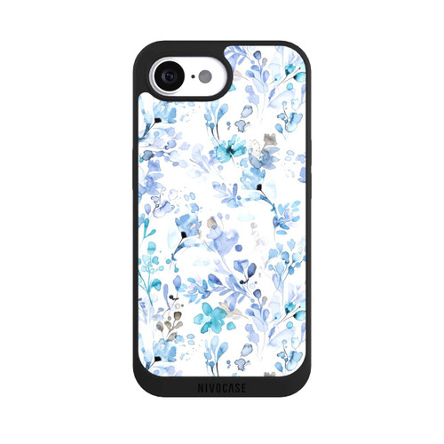 Apple iPhone 16e NIVOpure Frühlingsunkraut blau