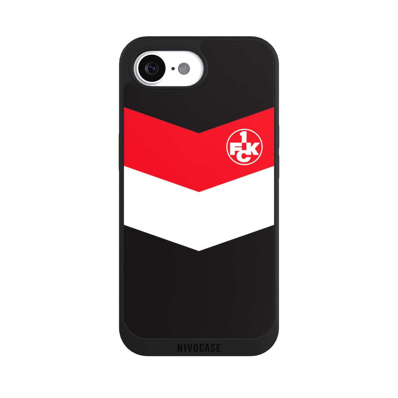 iPhone 16e NIVOpure 1.FCK Blockstreifen Design