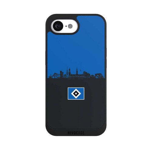 Apple iPhone 16e NIVOpure HSV Skyline Blau Schwarz