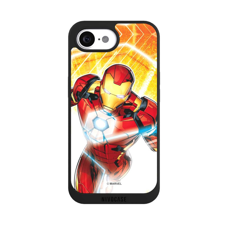 iPhone 16e NIVOpure Iron Man on Fire