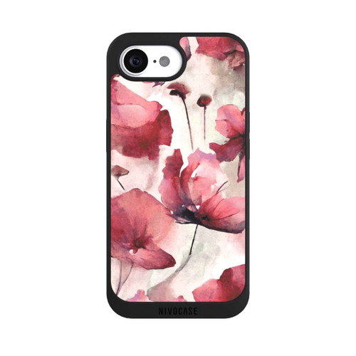 Apple iPhone 16e NIVOpure Wilde Mohnblumen