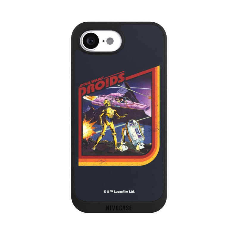 iPhone 16e NIVOpure R2D2 und C3PO Comic