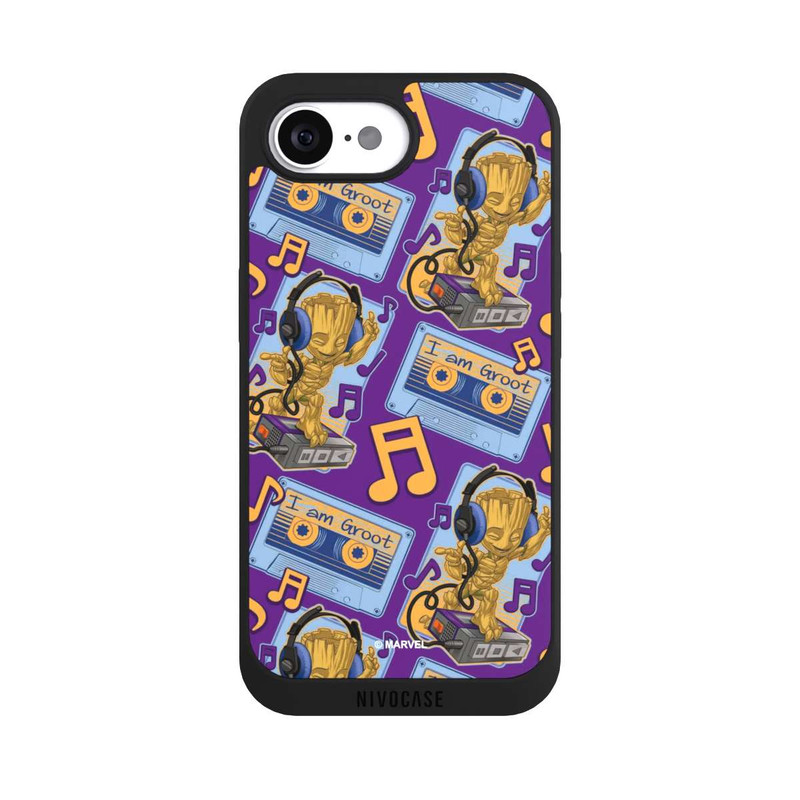 iPhone 16e NIVOpure Groot Comic Headphones Guardians of the Galaxy