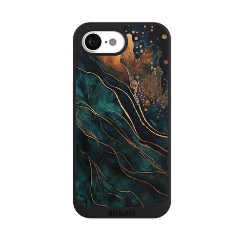 Apple iPhone 16e NIVOpure Gold and Green