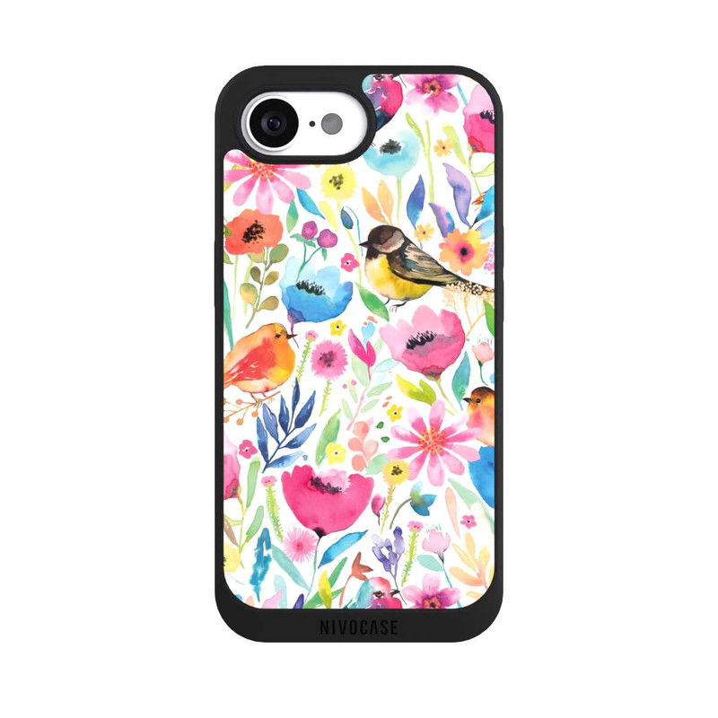 iPhone 16e NIVOpure Whimsical Birds and Flowers