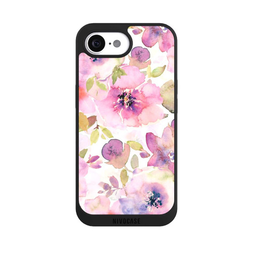 Apple iPhone 16e NIVOpure Papier Peint Fleurs Roses