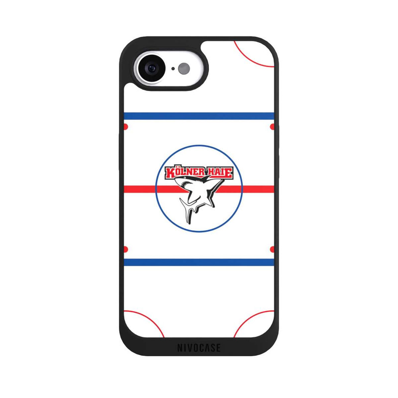 iPhone 16e NIVOpure Kölner Haie Spielfeld
