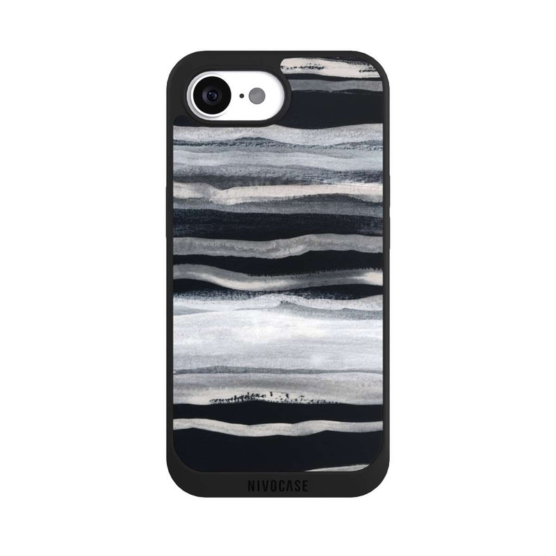 iPhone 16e NIVOpure Coups de pinceau abstraits 68