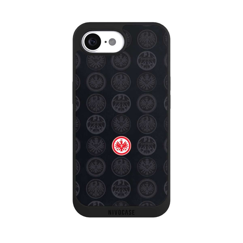 iPhone 16e NIVOpure Eintracht Frankfurt Logo Pattern