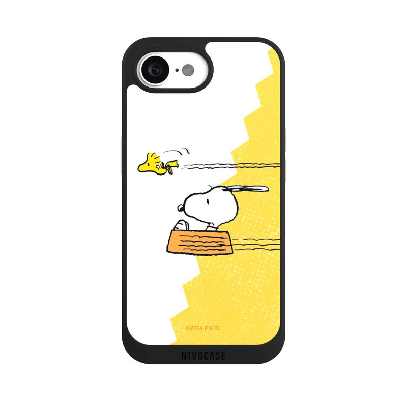 iPhone 16e NIVOpure Snoopy und Woodstock