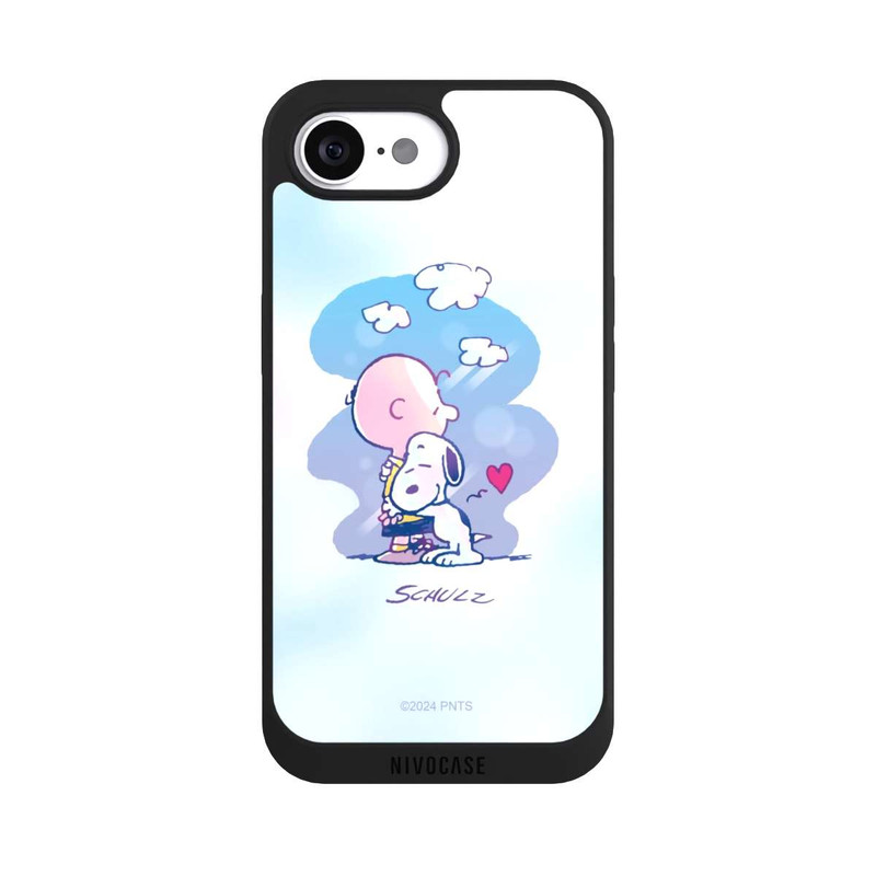 iPhone 16e NIVOpure Snoopy und Charlie Brown